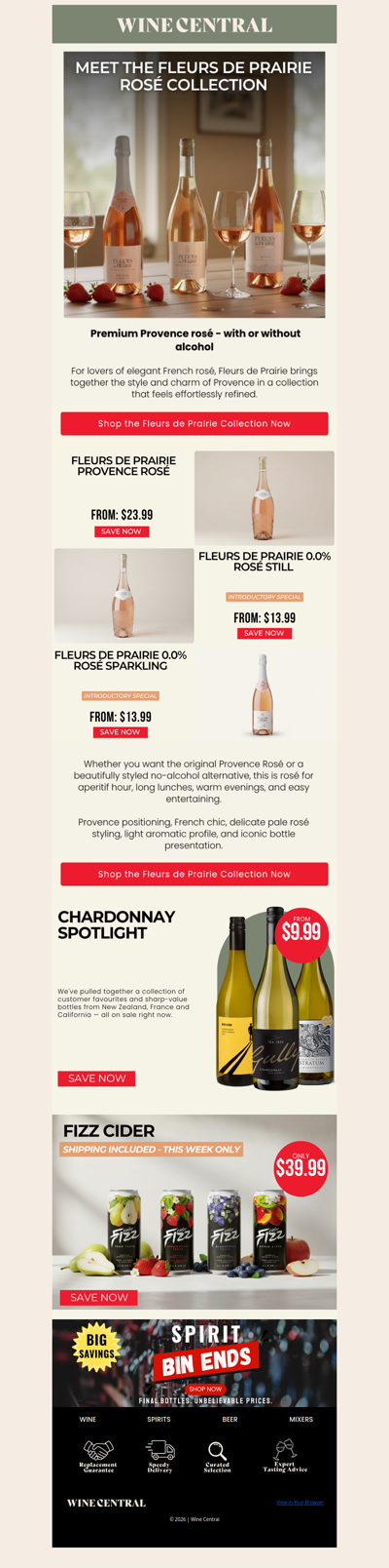 🩷 Premium French Rosé, with or without alcohol