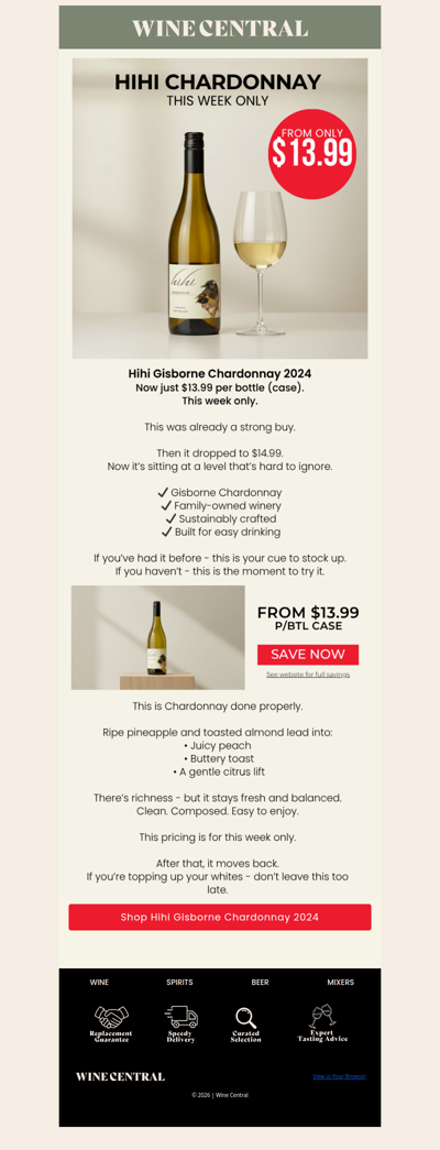 Now From $13.99 - This Week Only!