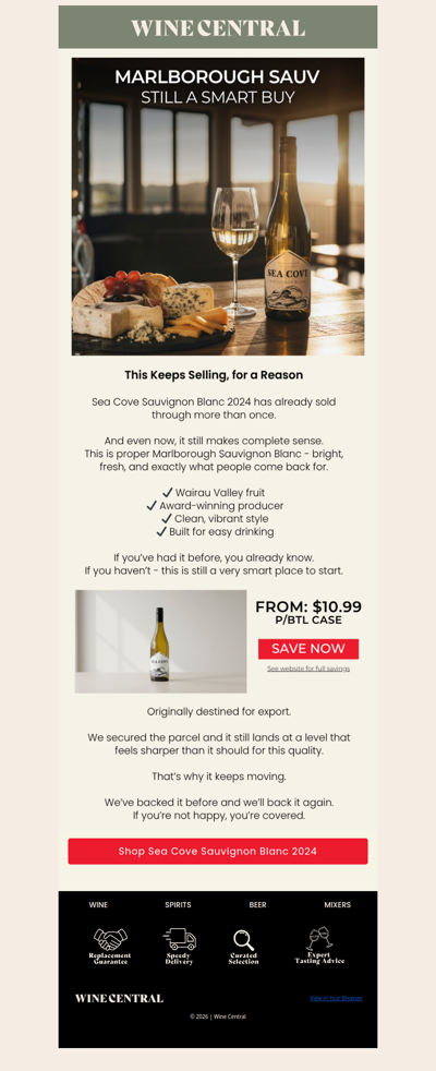 This Keeps Selling (For a Reason) 🥂