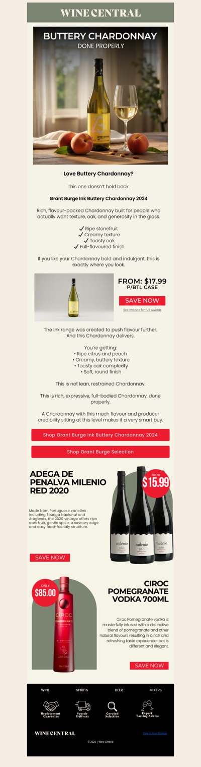Love Buttery Chardonnay?