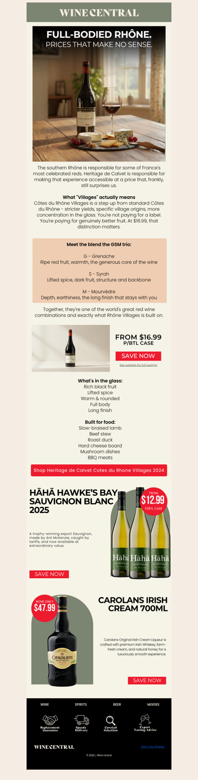 If you've been drinking basic Côtes du Rhône, this is the next step up!