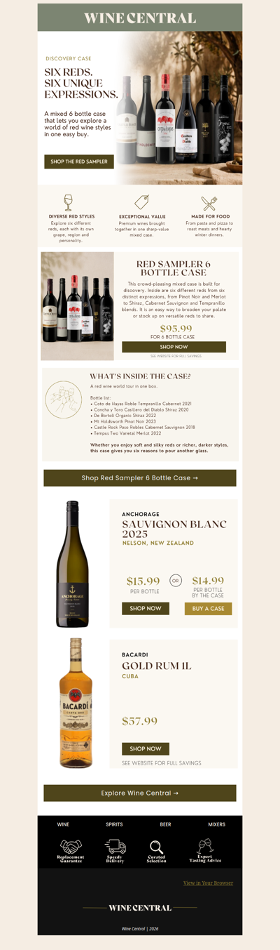 A Red Wine Discovery Case 🍷