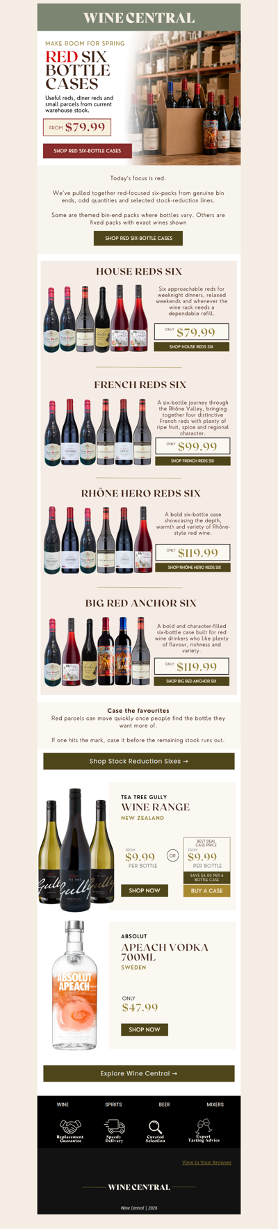 ❤️ Bin-end Reds and Stock-reduction Reds You Must Have!