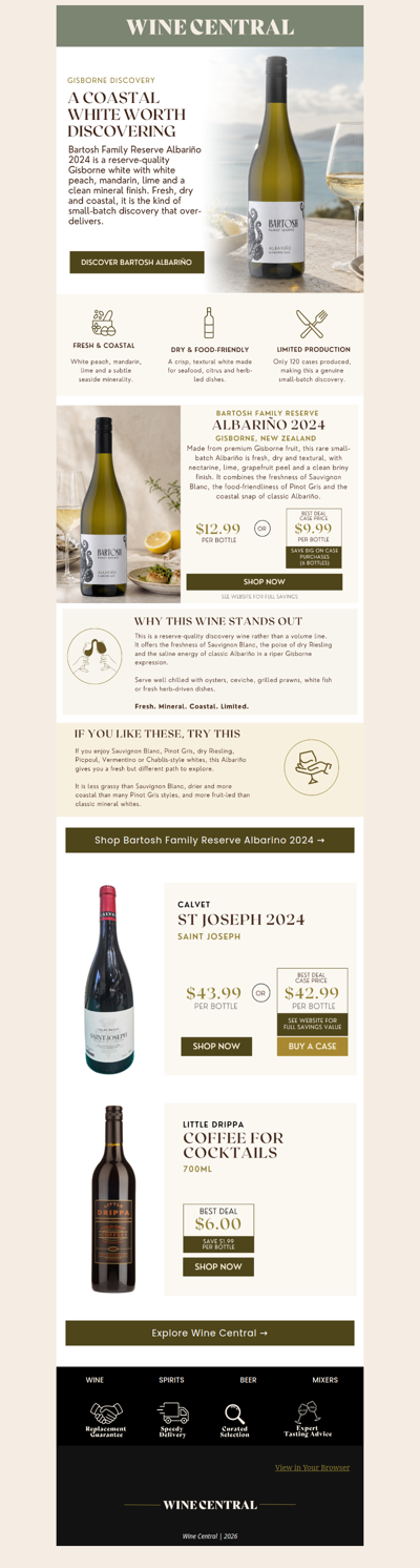 A rare Gisborne Albariño worth discovering 😋