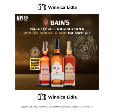 Odkryj najczęściej nagradzane  Whisky Single Grain >>>