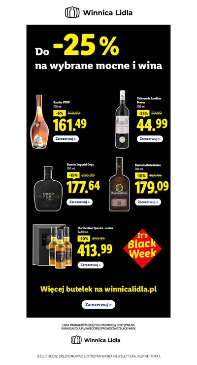Black Week w Winnicy! Rezerwuj teraz!