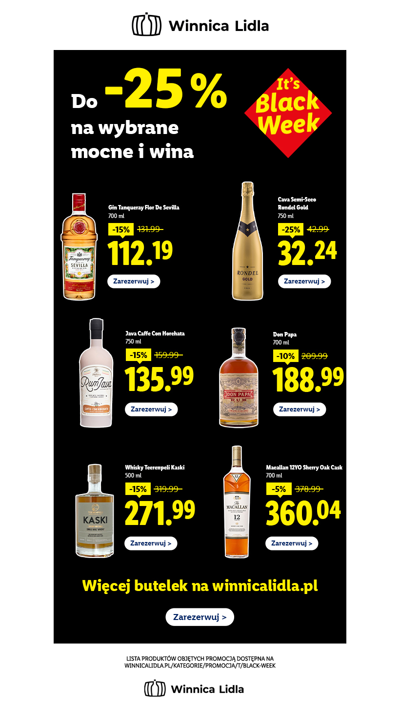 Black Week w rozkwicie do -25%!
