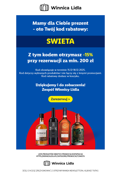 Mamy dla Ciebie prezent - kod rabatowy!
