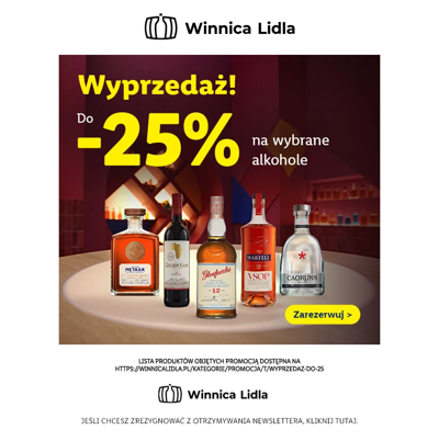Zimowa Wyprzedaż do -25% Sprawdź!
