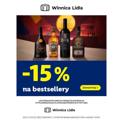 Bestsellery -15% Rezerwuj teraz!