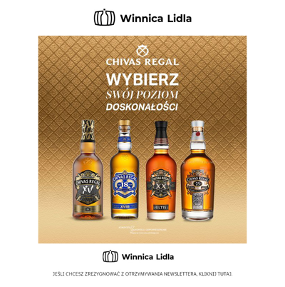 Chivas Regal - wybierz swój poziom doskonałości