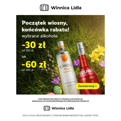 Wiosenne rabaty do -60 zł powoli się kończą