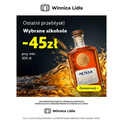 Dodajesz min. 300 zł, odejmujesz 45 zł