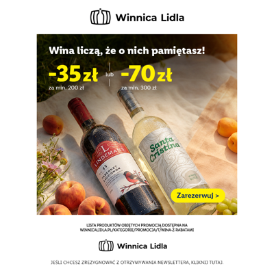 Przypomnienie: na wybrane wina czeka nawet -70 zł