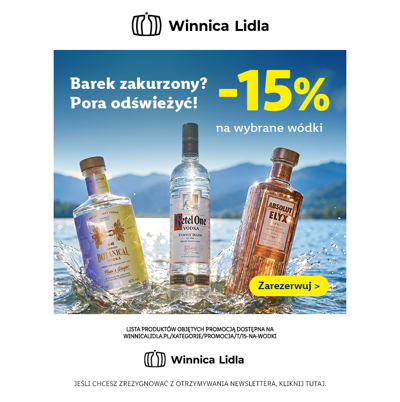Przypominamy: wybrane wódki -15%