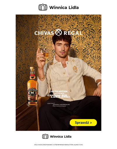 Chivas Regal x Leclerc. Limitowana 16-letnia whisky