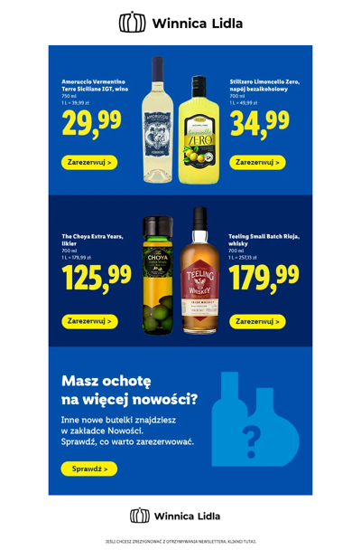 Nowości, nowości! Jest co rezerwować
