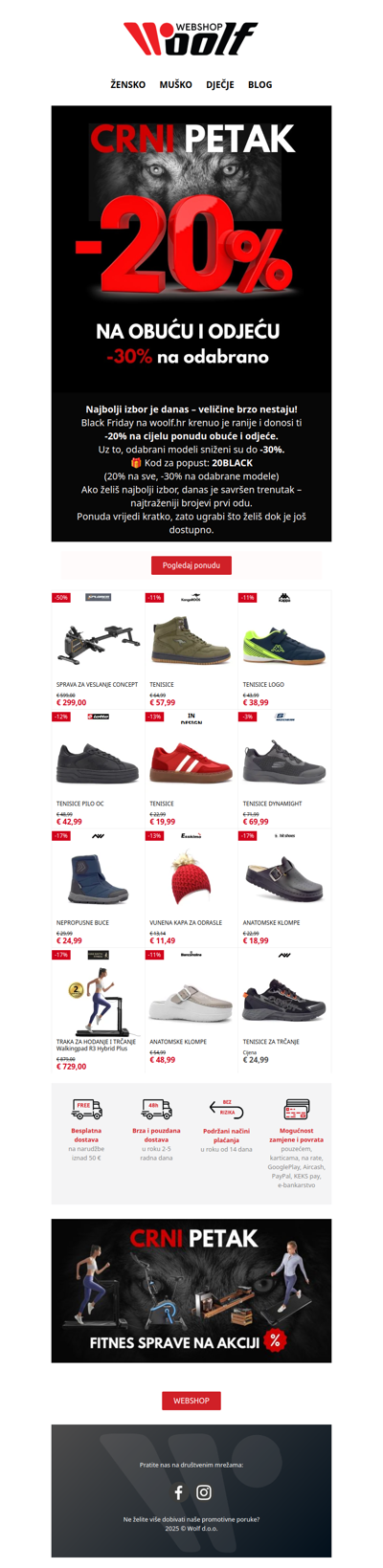 -20% NA SVE + odabrano -30%