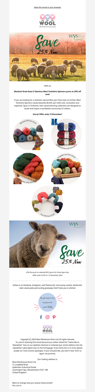 Yarn-tastic Savings on West Yorkshire Spinners Yarn 🧶