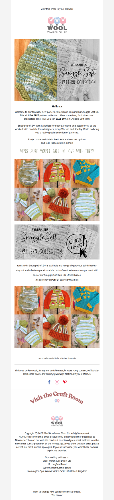 Sweet and snuggly stitching...