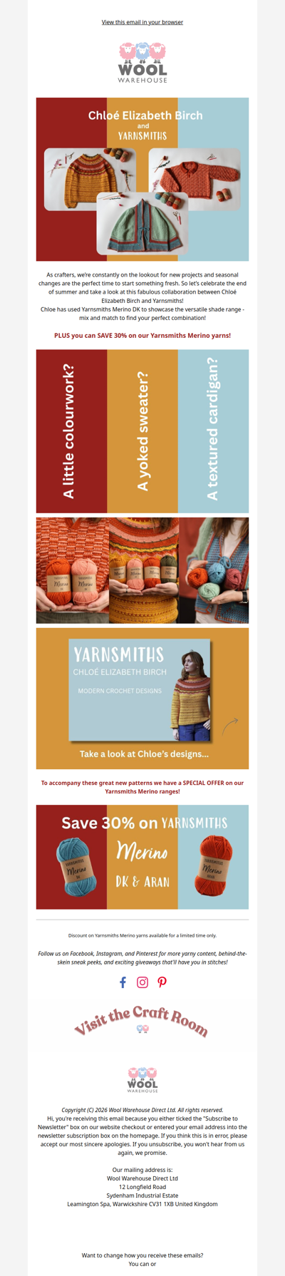 🍁 Celebrate the End of Summer with Yarnsmiths... 🍂