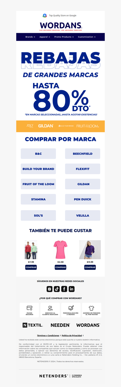 Las marcas de ropa en blanco más vendidas, ahora en rebajas: hasta un 80% de descuento ⏰