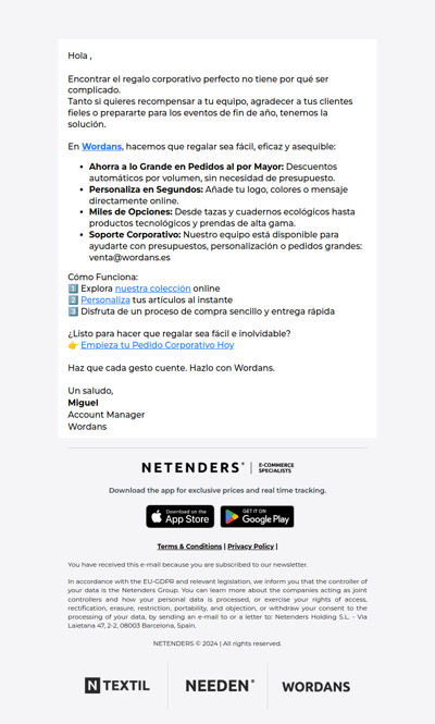 Descubre regalos únicos para tu equipo