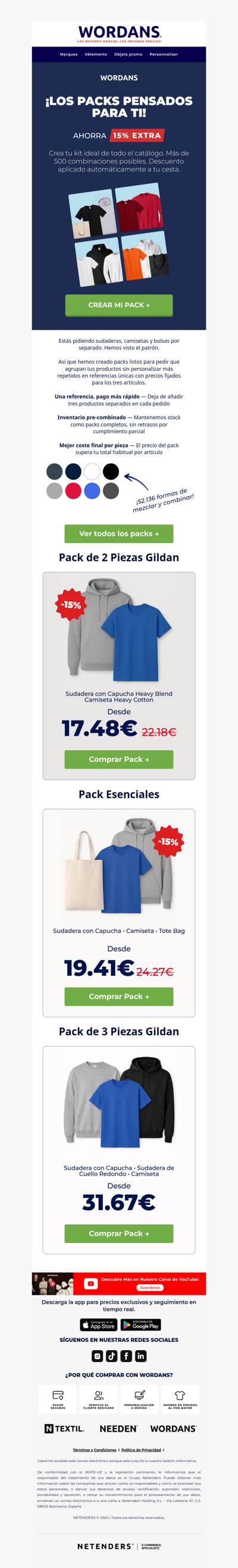 🆕 ¡Los Packs y Conjuntos Ya Están Aquí!