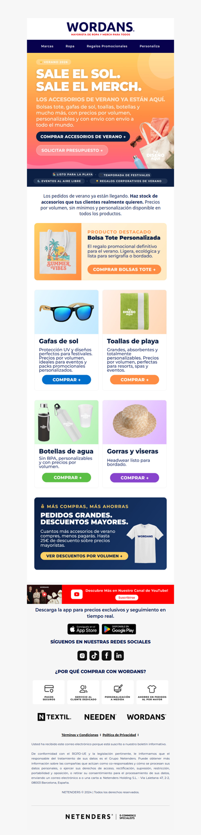 ☀️ Los accesorios de verano ya están aquí.