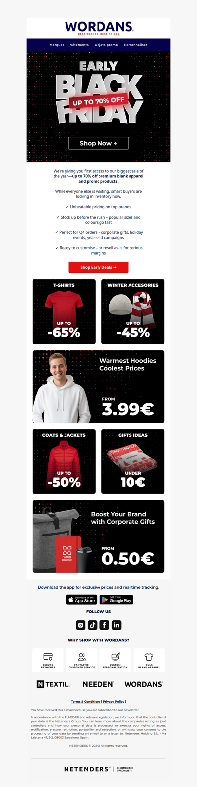 🖤 Early Black Friday Starts Now – Up to 70%