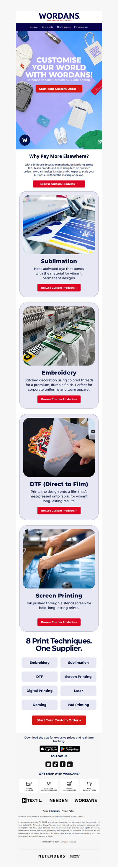 Better margins on custom apparel start here 👕