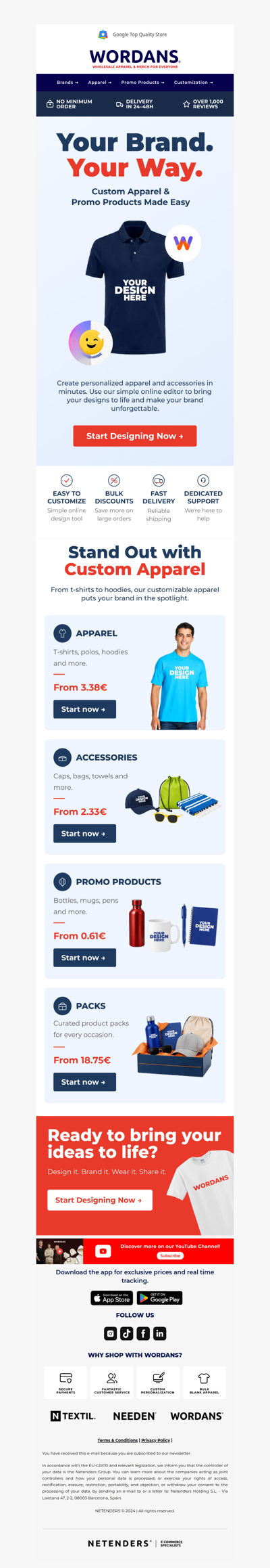 👕 Design it today. Wear it tomorrow. From 3.38 €.