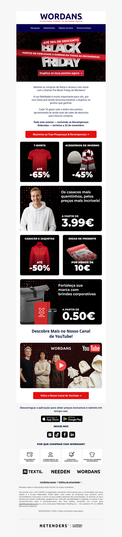 Pre-Black Friday: Duplica as Tuas Recompensas + 60% DESCONTO! 🔒