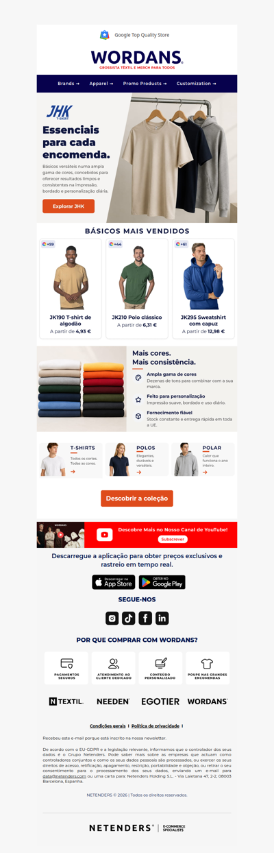 Uma marca. Infinitas formas de personalizar.