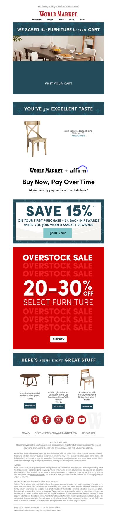 Your cart still has items in it + 2x points.