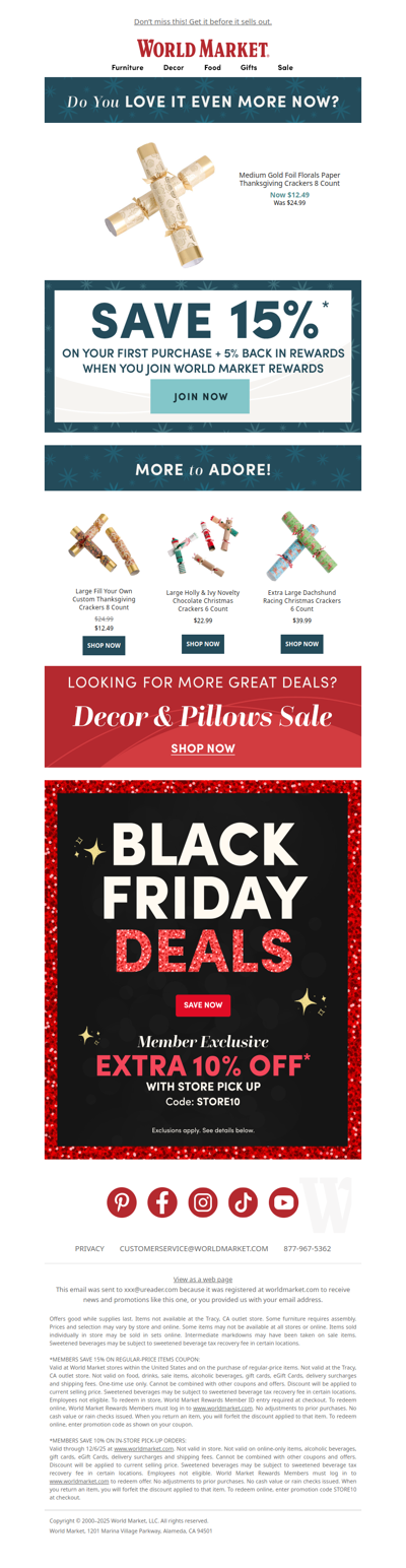 Psst. Check out the new low price on an item you like + 2x points.