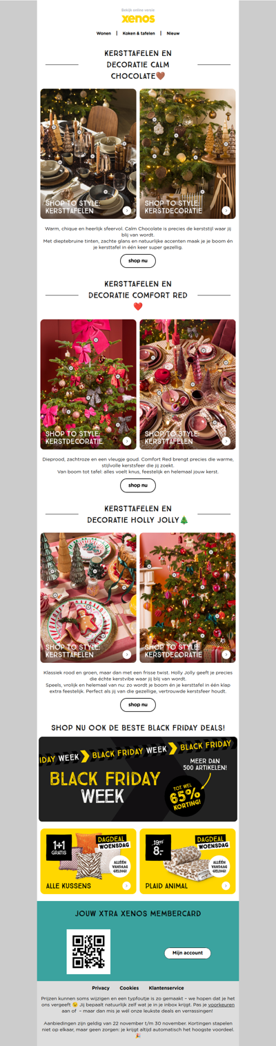 Feestelijk thuis: ontdek jouw kerstdecoratie & tafel inspiratie ✨