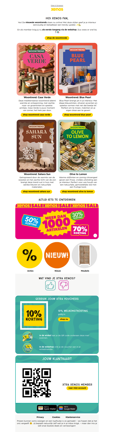 Jij hebt als eerste toegang tot de NIEUWSTE woontrends✨