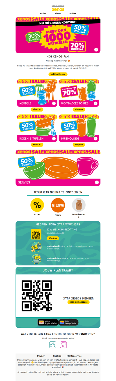 SALE: nu nog meer korting!