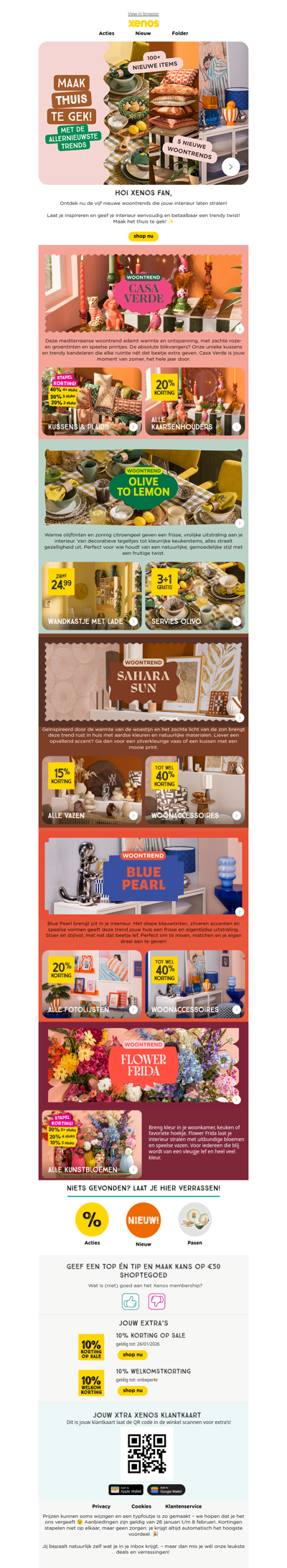 Shop nu de nieuwste woontrends met korting ✨