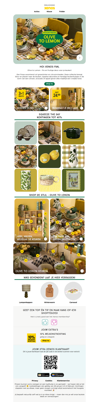 Olive to Lemon nu met korting! 💚💛