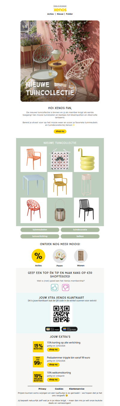 Xenos fan, jij shopt de NIEUWE  tuincollectie als eerste 🌿