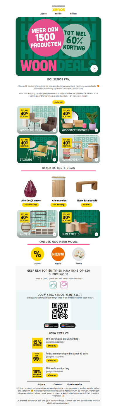 Deze deals wil je hebben, hebben, hebben!