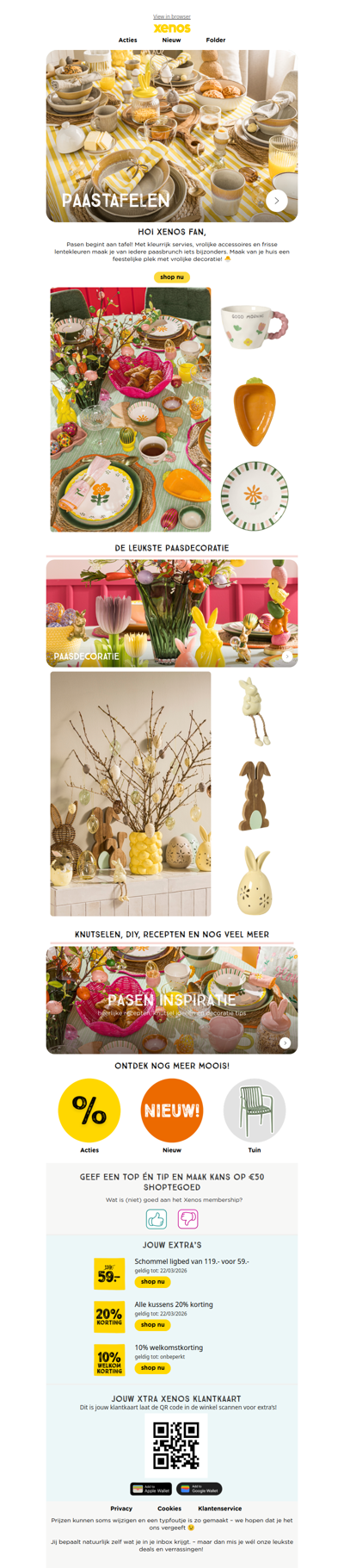 Alles voor een vrolijk Pasen