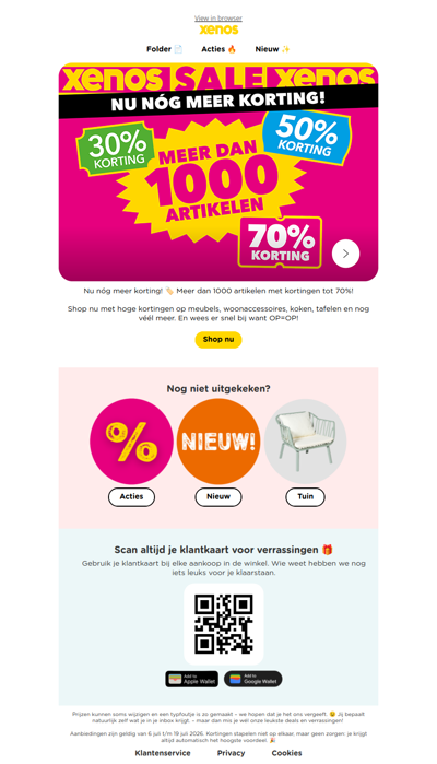 SALE: nu nóg meer korting! 🏷️