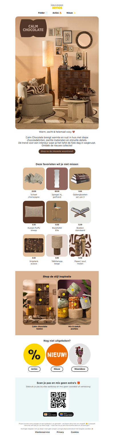 Nieuw: ontdek woontrend Calm Chocolate 🤎