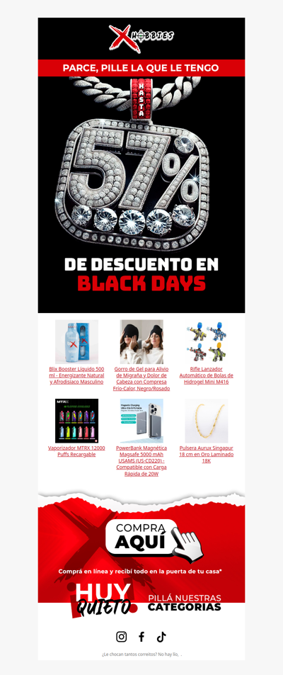 🚨 ¡Paren todo! Los Black Days ya están aquí 🤑