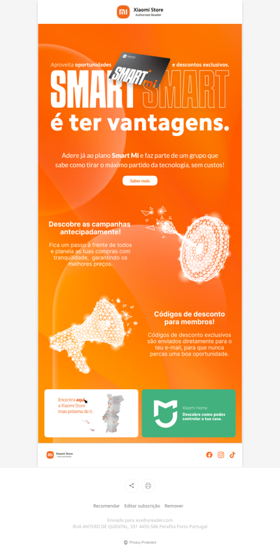 🎟️ Garante acesso a campanhas e descontos exclusivos, sem custos! 🤩