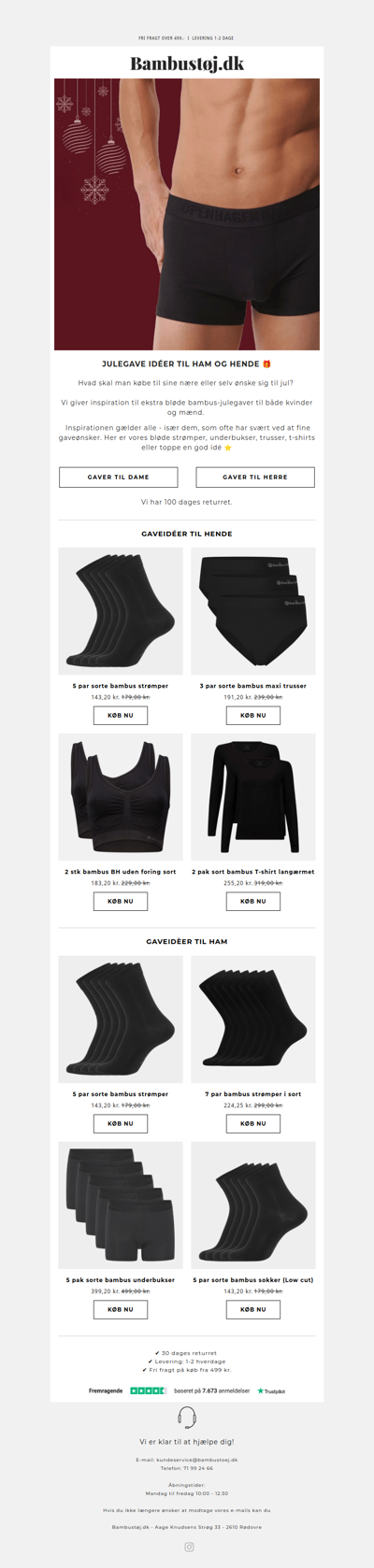 Find din julegave til ham eller hende ⭐️