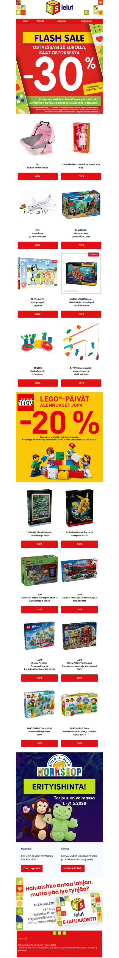 ⏳ VIIMEINEN PÄIVÄ: Flash Sale päättyy tänään!